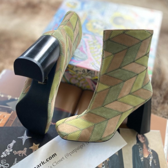 Free People X Jeffrey Campbell Mixed Messages Heel Boots - Picture 9 of 11